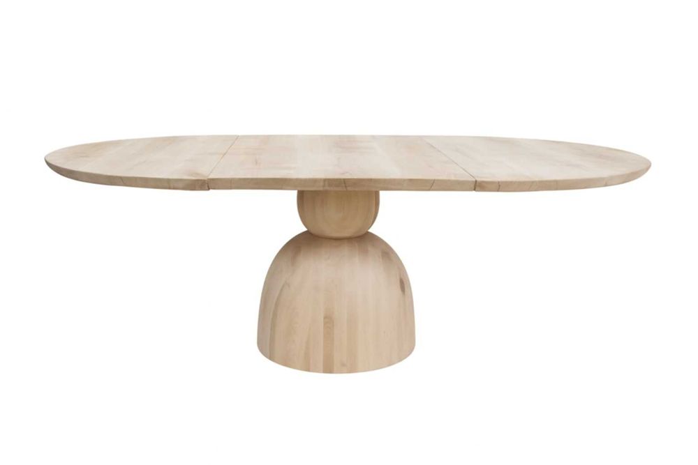 Stół z toczonymi nogami drewnianymi masywny rozkładany stolarz