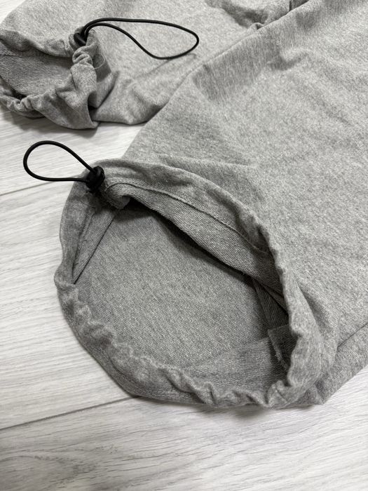 Спортивні штани широкі на утяжках сірі парашути baggy sweatpants нові