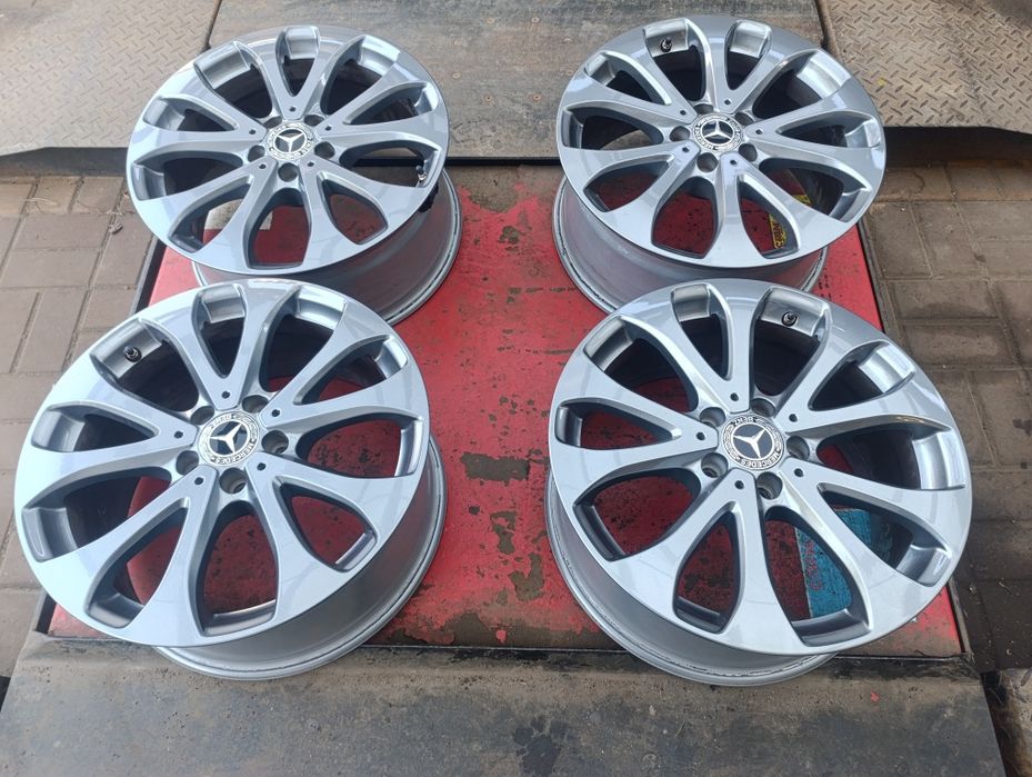 5x112 Felgi Aluminiowe 18 Mercedes GLC 253 E-Klasa C-Klasa 8Jx18 ET38