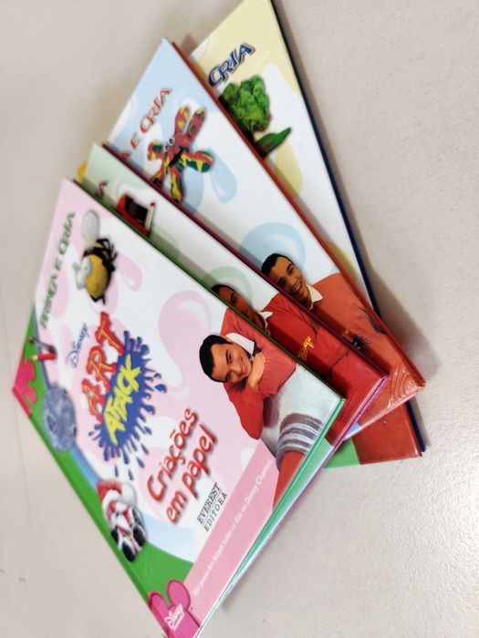 Lote de 4 Livros Disney - Art Attack