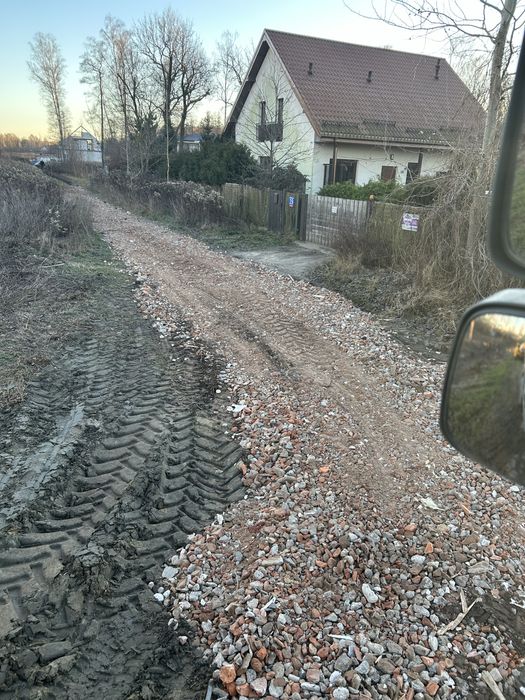 Przekrusz betonowy-Przekrusz ceglano betonowy z transportem