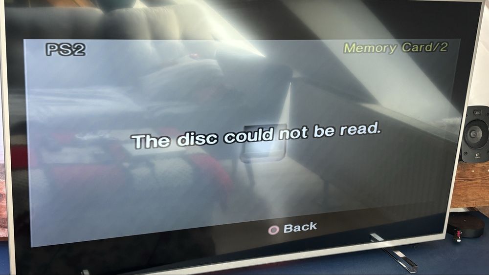 Sony Playstation 2 - nie czyta płyt