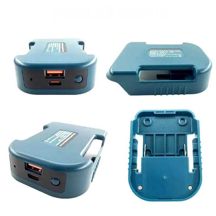 Адаптер USB TypeC - повербанк для аккумуляторной батареи Макита 18-21В