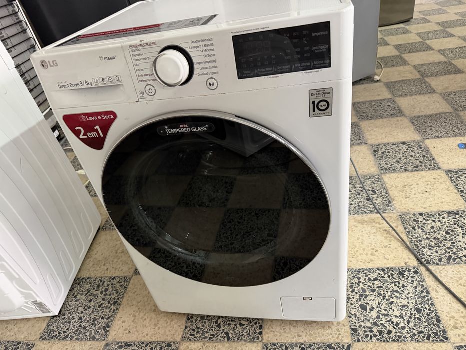 Maquina lavar e secar lg