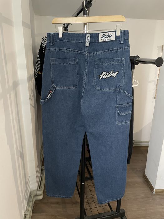 Широкі вільні джинси реп fubu platinum public enemy  dickies