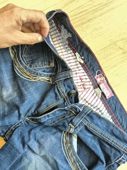Dżinsy H&M Relaxed, proste nogawki, rozmiar 26/32