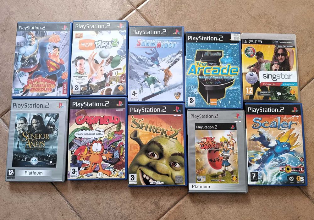 19 Jogos PSP e PS2