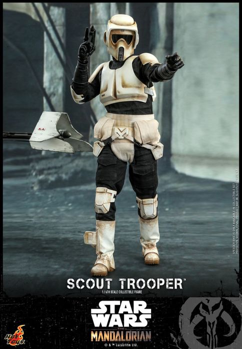 Фигурка 1/6 hot toys tms 16 THE MANDALORIAN – SCOUT TROOPER star wars