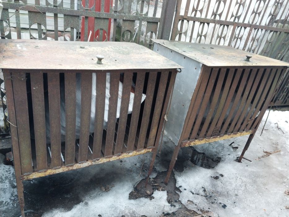 Клітки для кролів нутрій