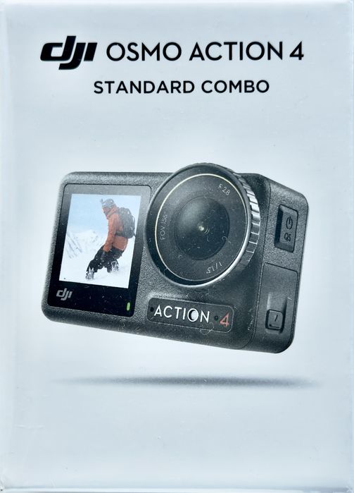Kamerka DJI Osmo Action 4 + obudowa podwodna + filtr CPL