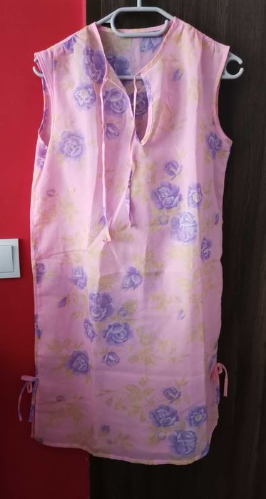 koszula nocna w kwiaty