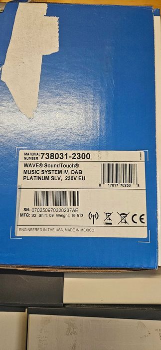 Bose Wave SoundTouch Music System IV CD Rádio Wi-Fi Bluetooth