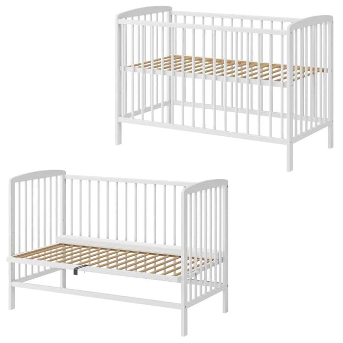 Łóżeczko 120x60 MOŻLIWOŚĆ DOSTAWKI! z materacem BABYSENSE AIR +gratisy