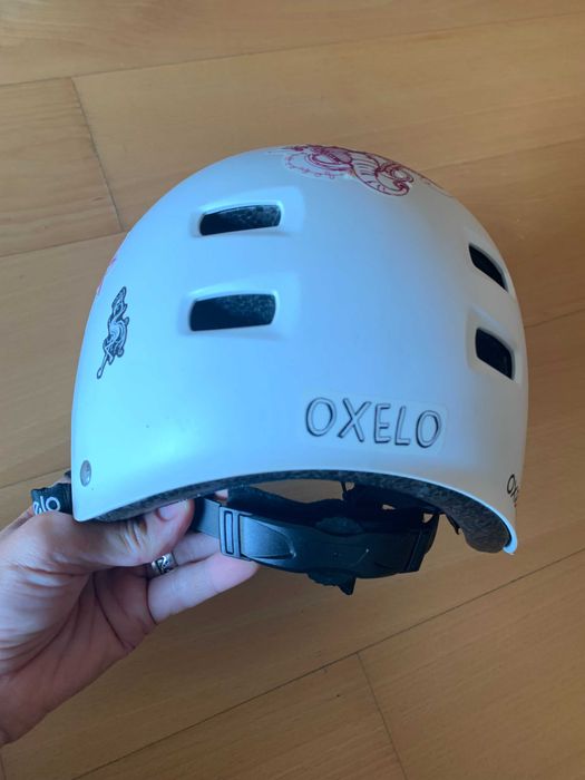 Patins em linha menina + capacete