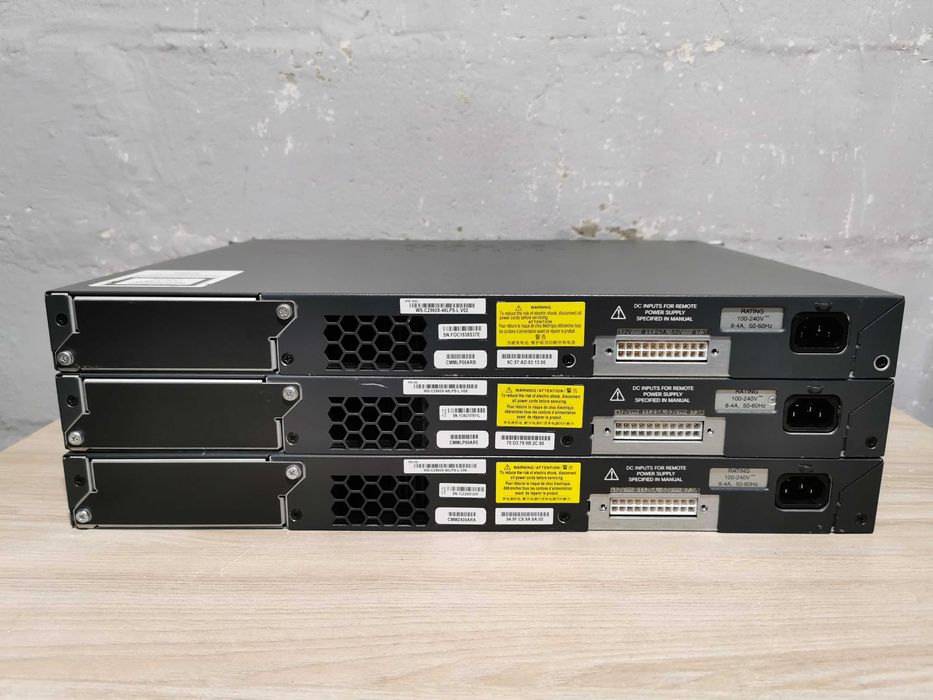 Гигабитный Poe Коммутатор Cisco WS-C2960X-48LPS-L(Poe) безнал/гарантия