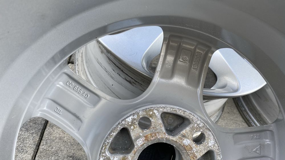 Felgi aluminiowe Borbet do VW 5x112 15 cali Golf V T4