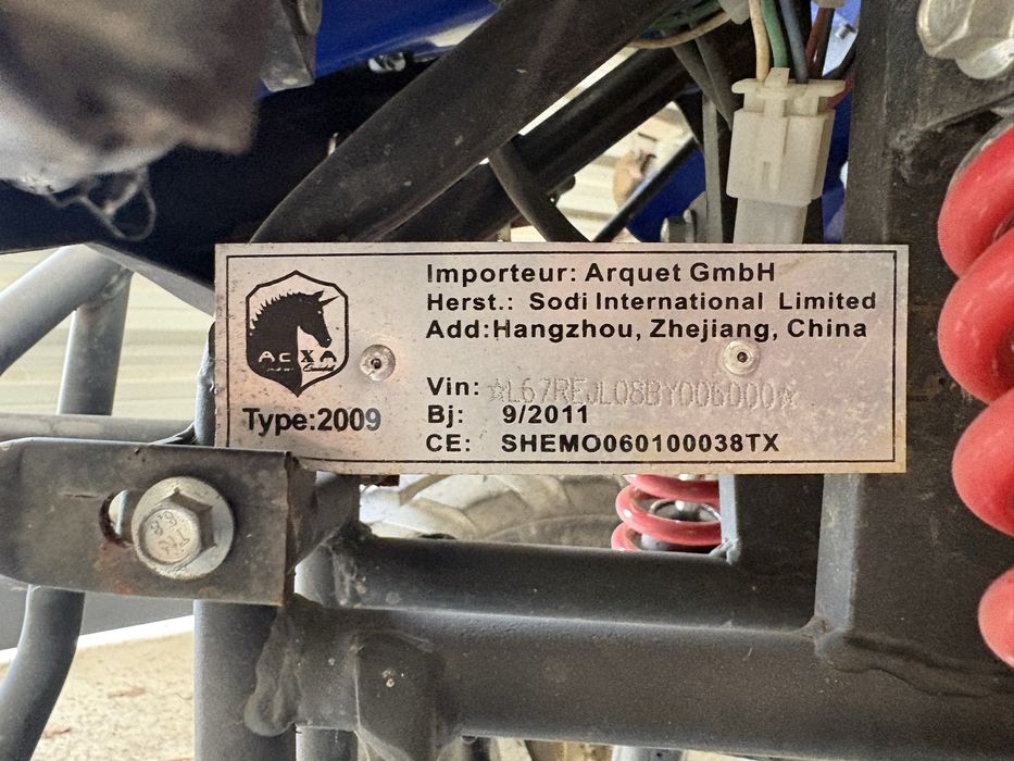Quad 125cc automat