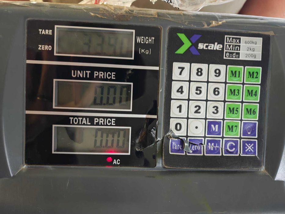 Elektroniczna waga platformowa z serii TCS