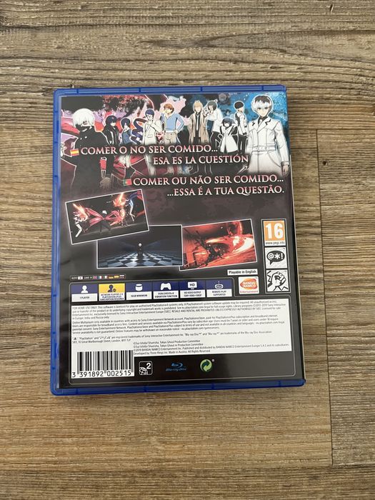 Tokyo Ghoul para Ps4