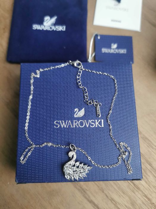 Srebrny Naszyjnik Swarovski