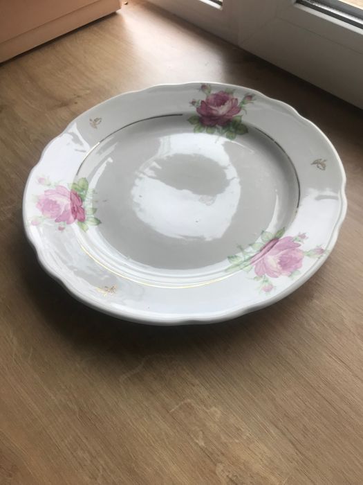 Олень,тарелки фарфор , блюдо 30/30 см, конфетница