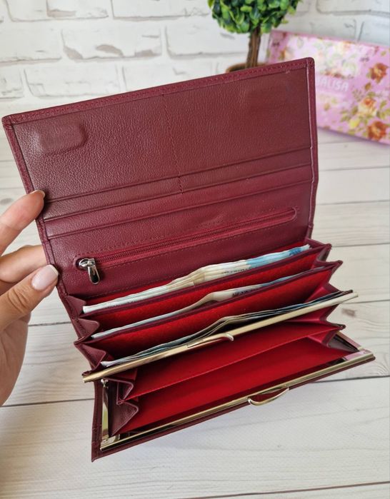 Шкіряний жіночий гаманець,жіночий гаманець,женский кошелек,кошелек жен