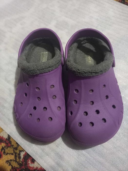 Оригинальные кроксы crocs 1j3 размер (31-32), Вьетнам.