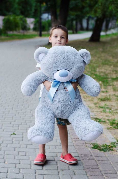 Плюшевий ведмедик Бойд 100 см.М'який мішка для подарунків та фотосесій