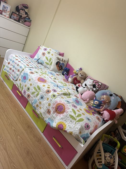 Cama de solteiro criança