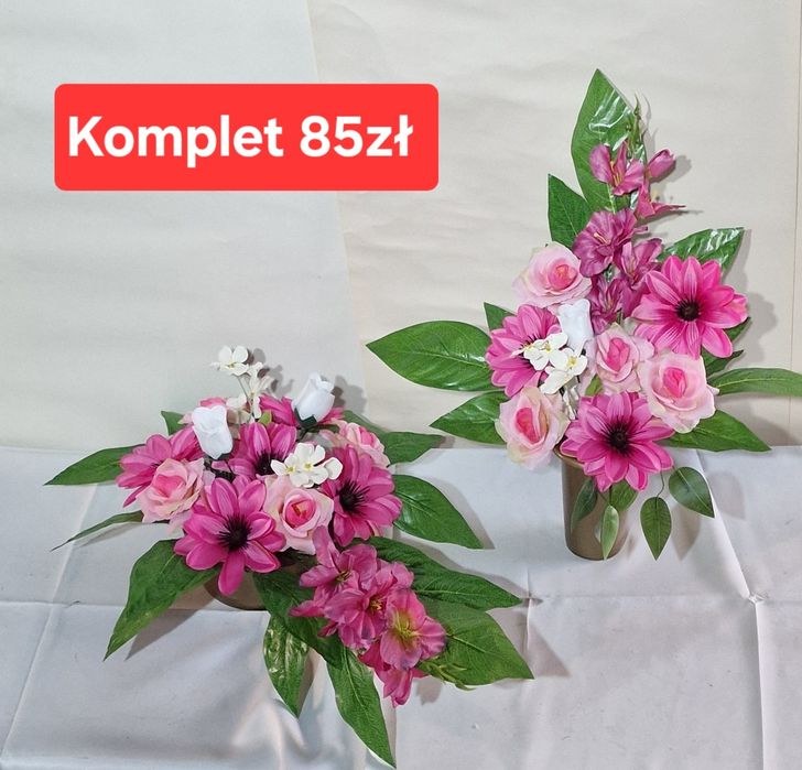 Stroiki oraz komplety na groby