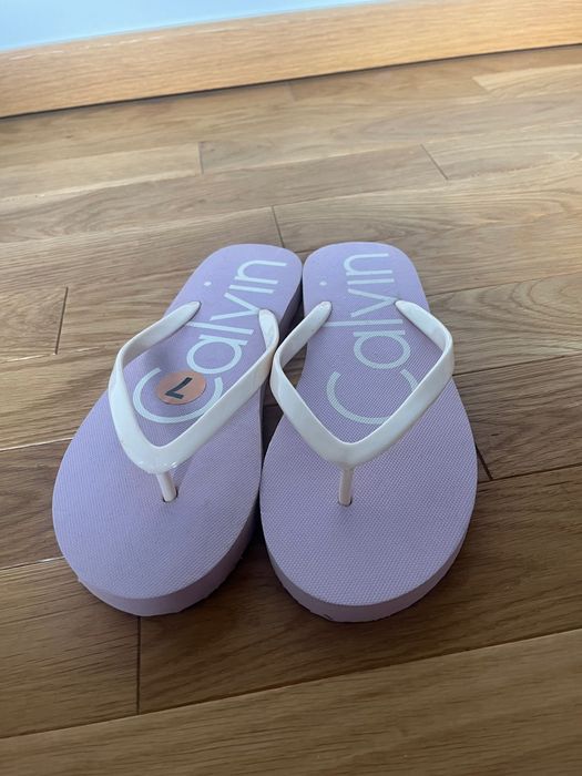 Klapki Calvin Klein japonki rozm.39