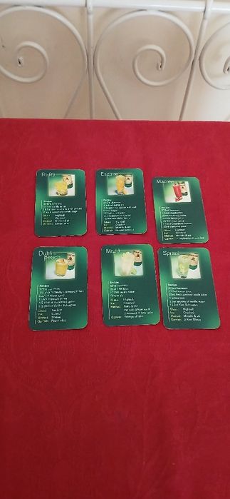 6 Cartas Jameson Irish Whiskey, novas