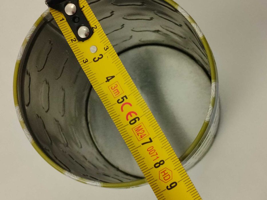 Metalowa puszka na kawę herbatę lub cos innego