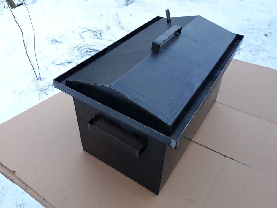 Коптильня для горячего копчения, 2мм.