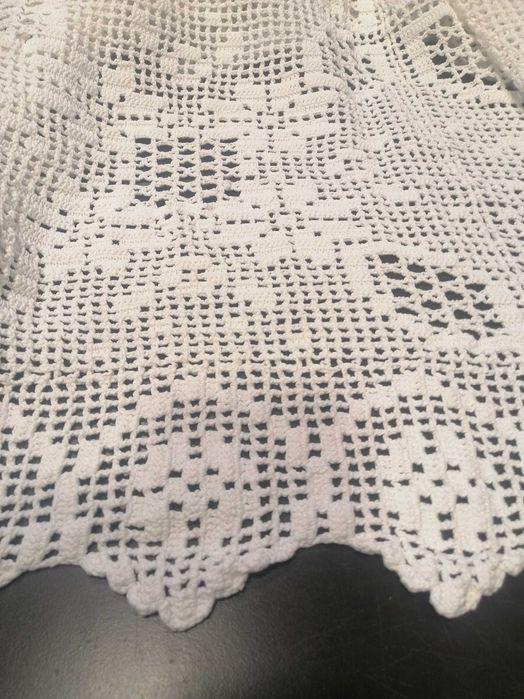 Colcha renda feita mao