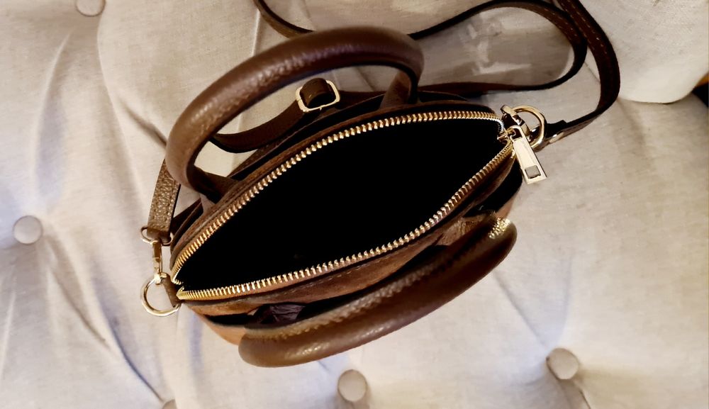 Piano Fashion torebka zamsz na ramię,do ręki