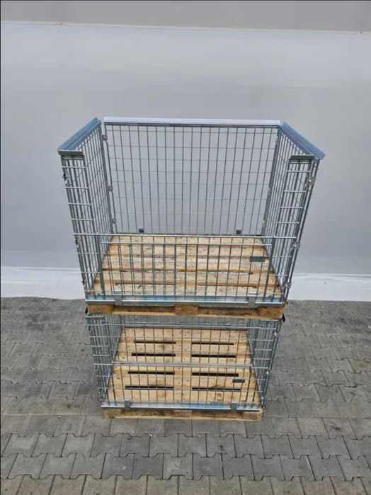Gitterbox HAYRAX CageX kosz nadstawka paletowa 1200 x 800 x 900