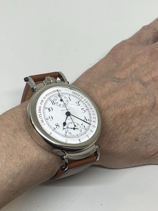 Luksusowy Swiss Ed Heuer Medicus &Rose Watch Co. -Chronograph 1922 rok