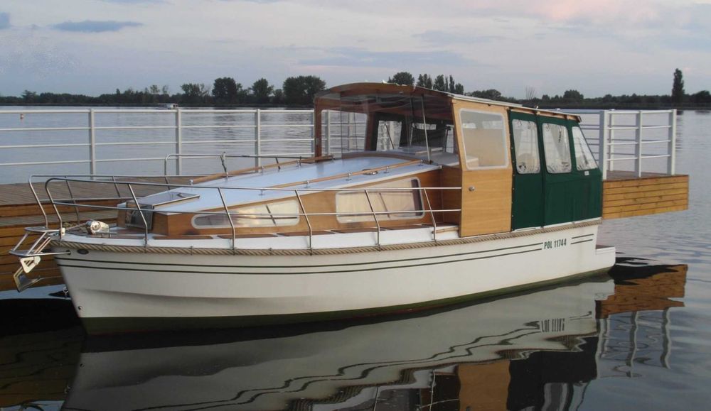 Houseboat małe zanurzenie 40cm.