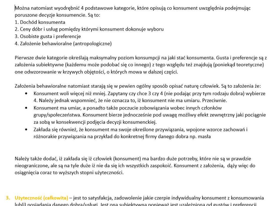 Notatki wzory i wykresy Test wiedzy o przedsiębiorczości SGH WOP