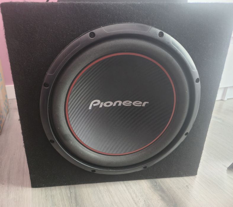 Wzmacniacz Pioneer 400W + głośnik Pioneer 30cm