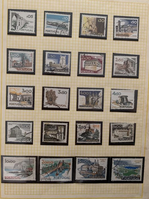 Coleçao de 20 selos em $