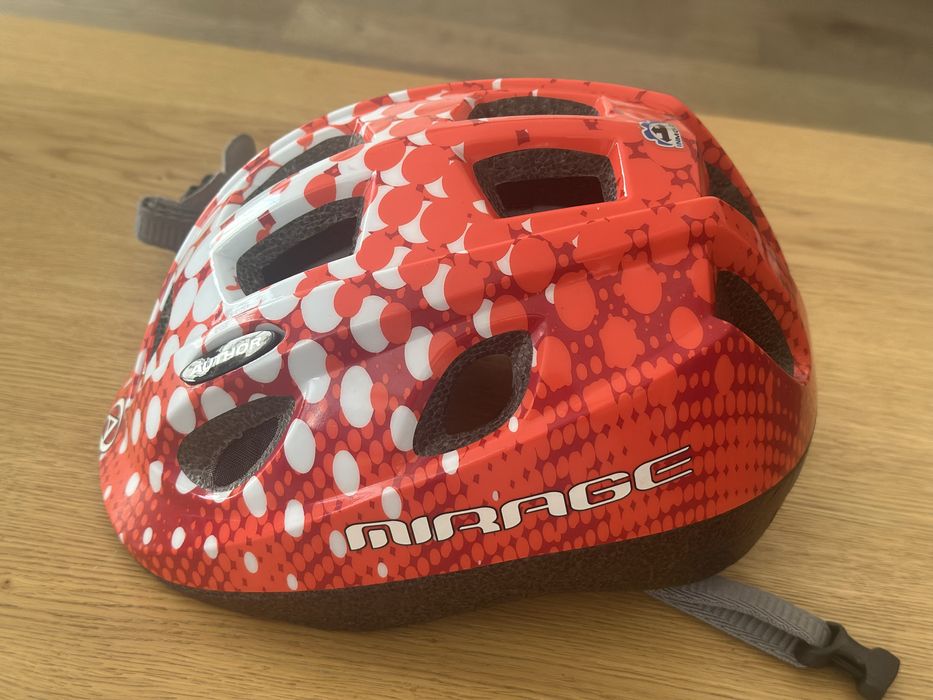Kask rowerowy Author Mirage dzieciecy  regulowany 48-54 cm