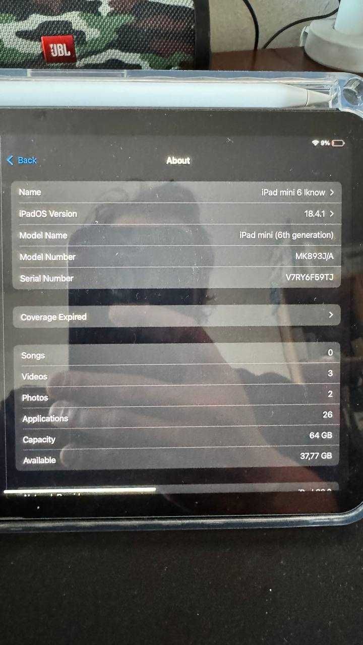 IPad mini 6 Wi-Fi + LTE 64 GB + Apple Pencil 2 gen Warszawa