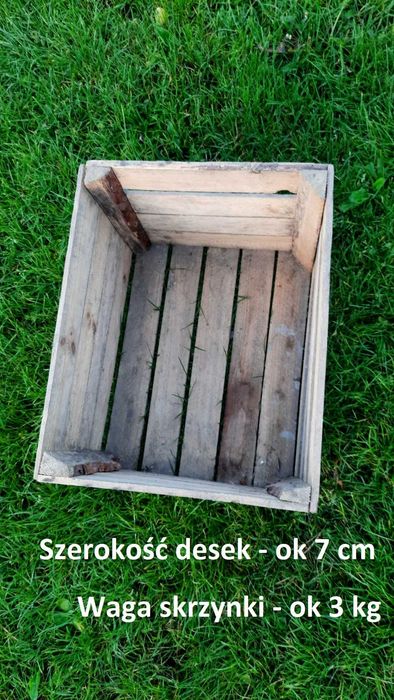 Skrzynki 30x40x50cm drewniane sezonowane 3 szt. wyprzedaż!