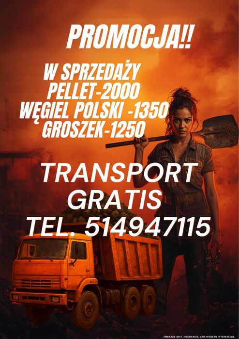 Pelet ,groszek, węgiel