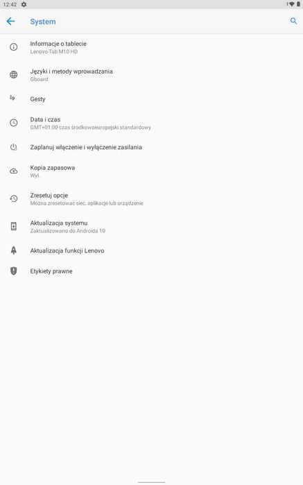 Lenovo Tab M10 HD / 2GB/32GB / LTE