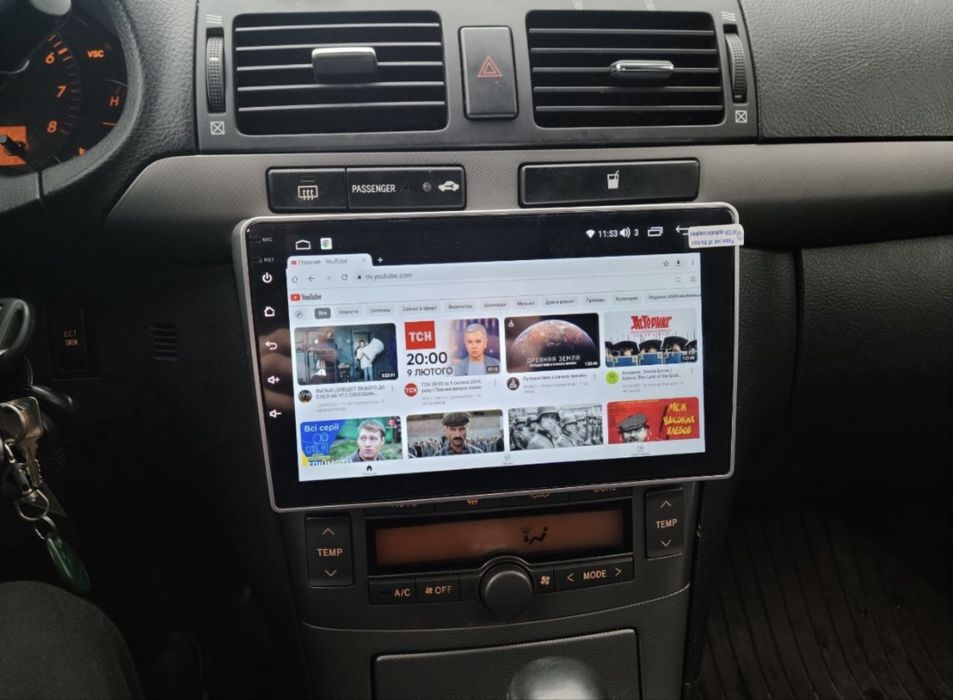 Магнітола android Toyota avensis T25 T27