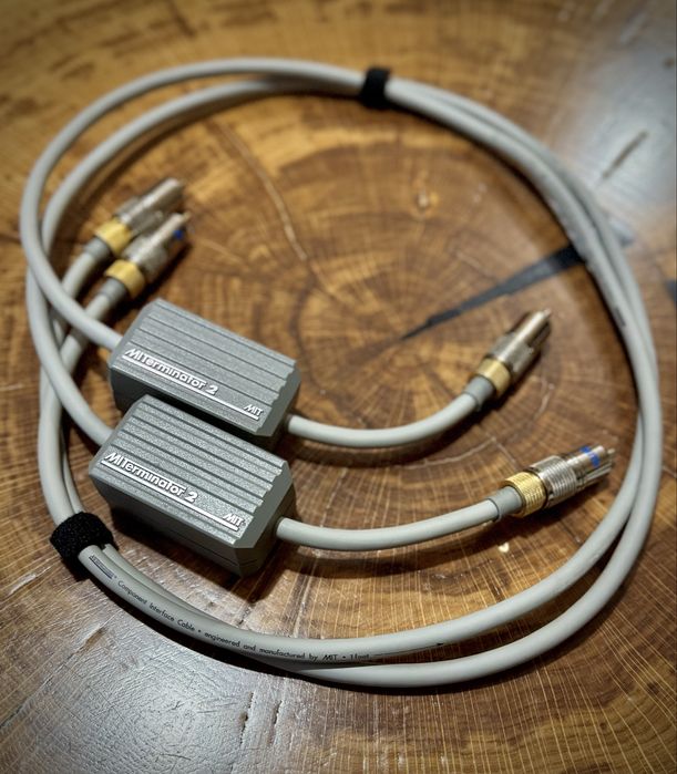 Mit Terminator 2 RCA kable przewody rca interkonekt