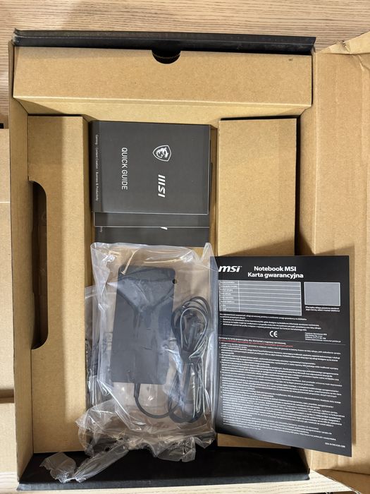 LAPTOP MSI RTX3050 Intel i5